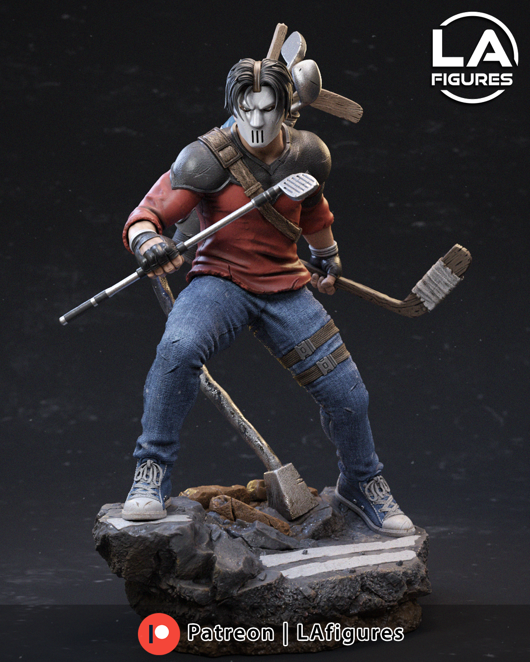 Casey Jones  TMNT TORTUGAS NINJA - L.A FIGURES