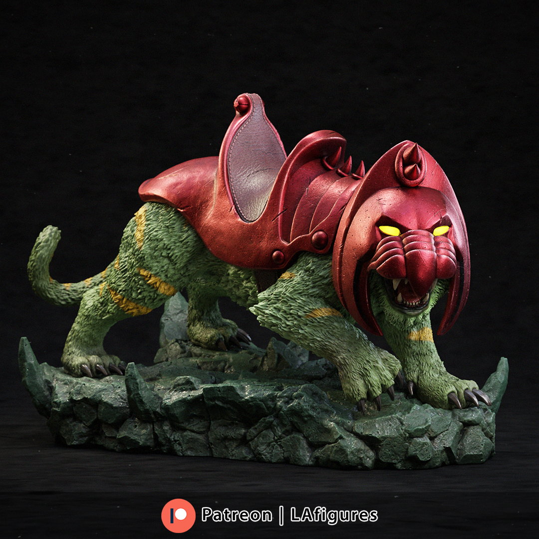 HE MAN + CAT OPCIONAL- L.A FIGURES