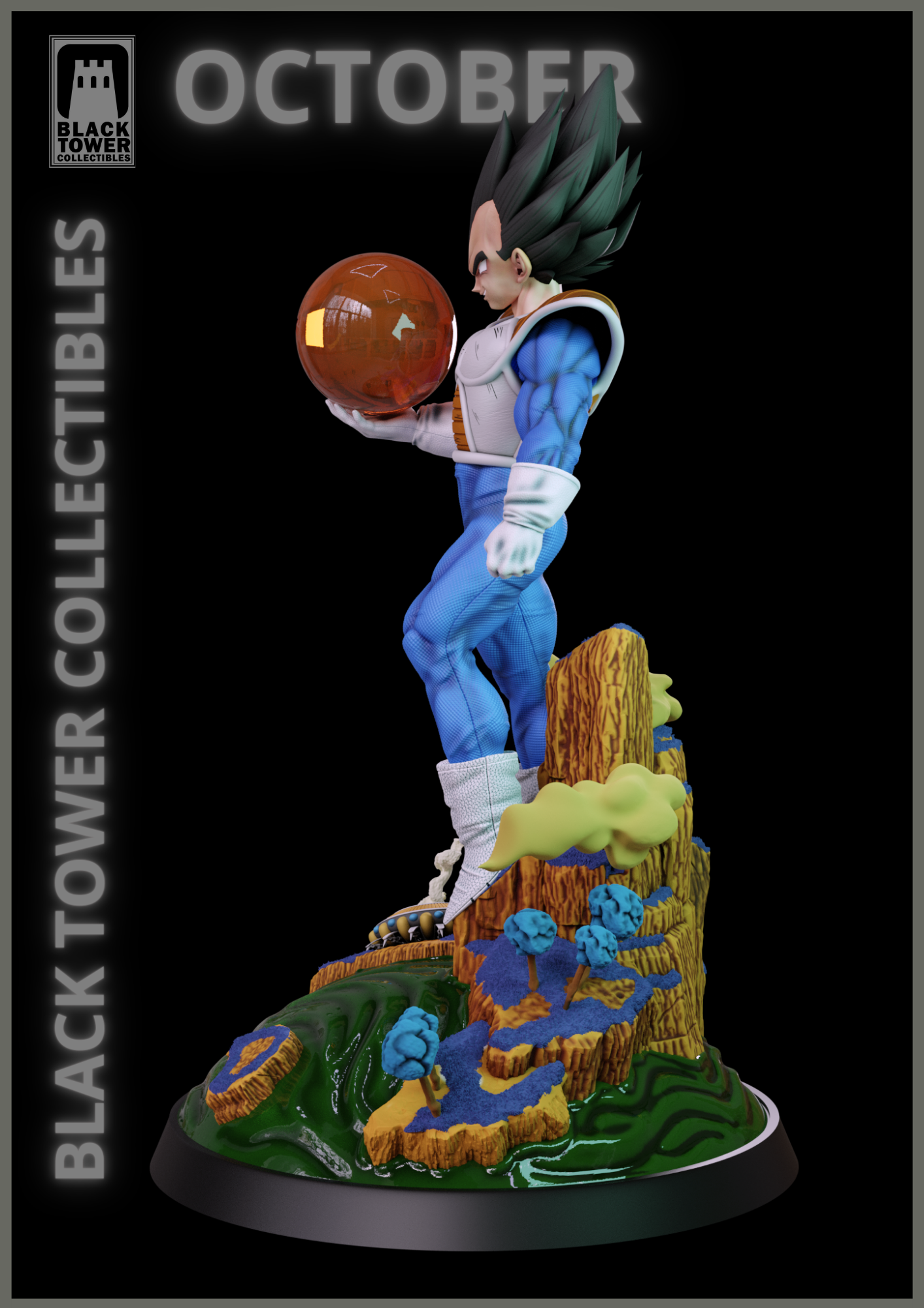 VEGETA - BLACK TOWER