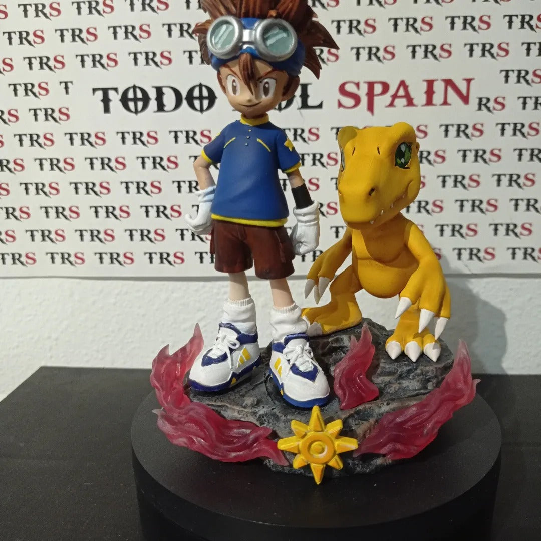 TAI Y AGUMON DIGIMON