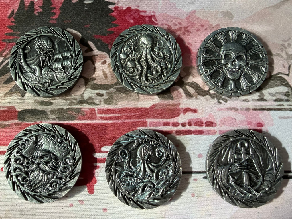 Colección Monedas Monstruos del Mar