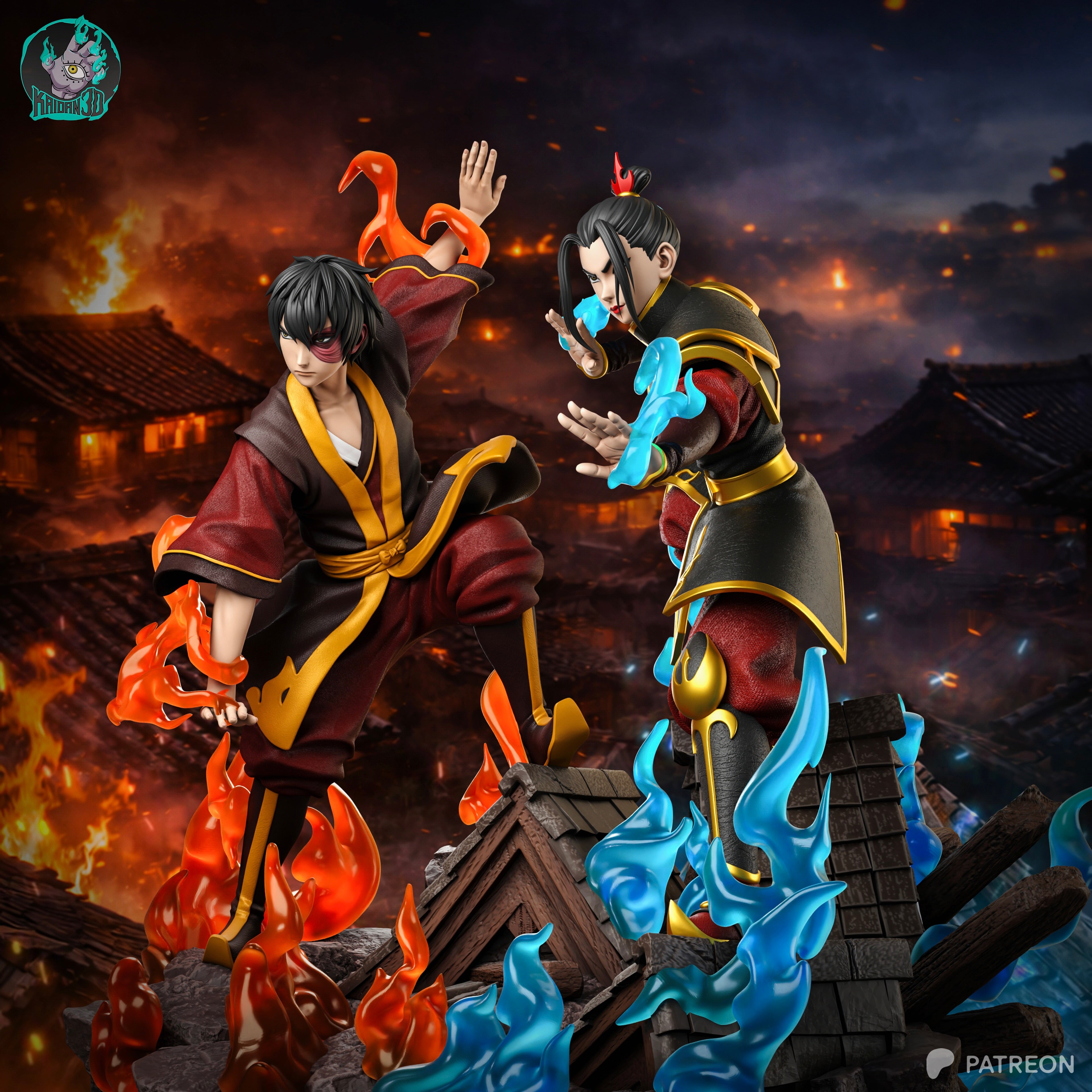 ZUKO Y AZULA AVATAR