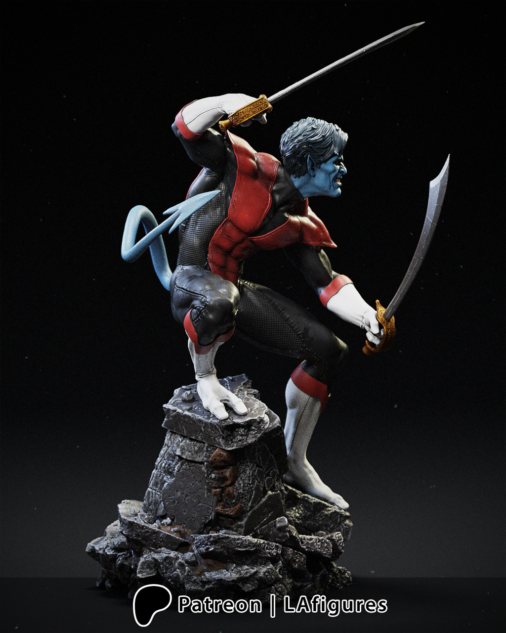 RONDADOR NOCTURNO - X MEN - L.A FIGURES