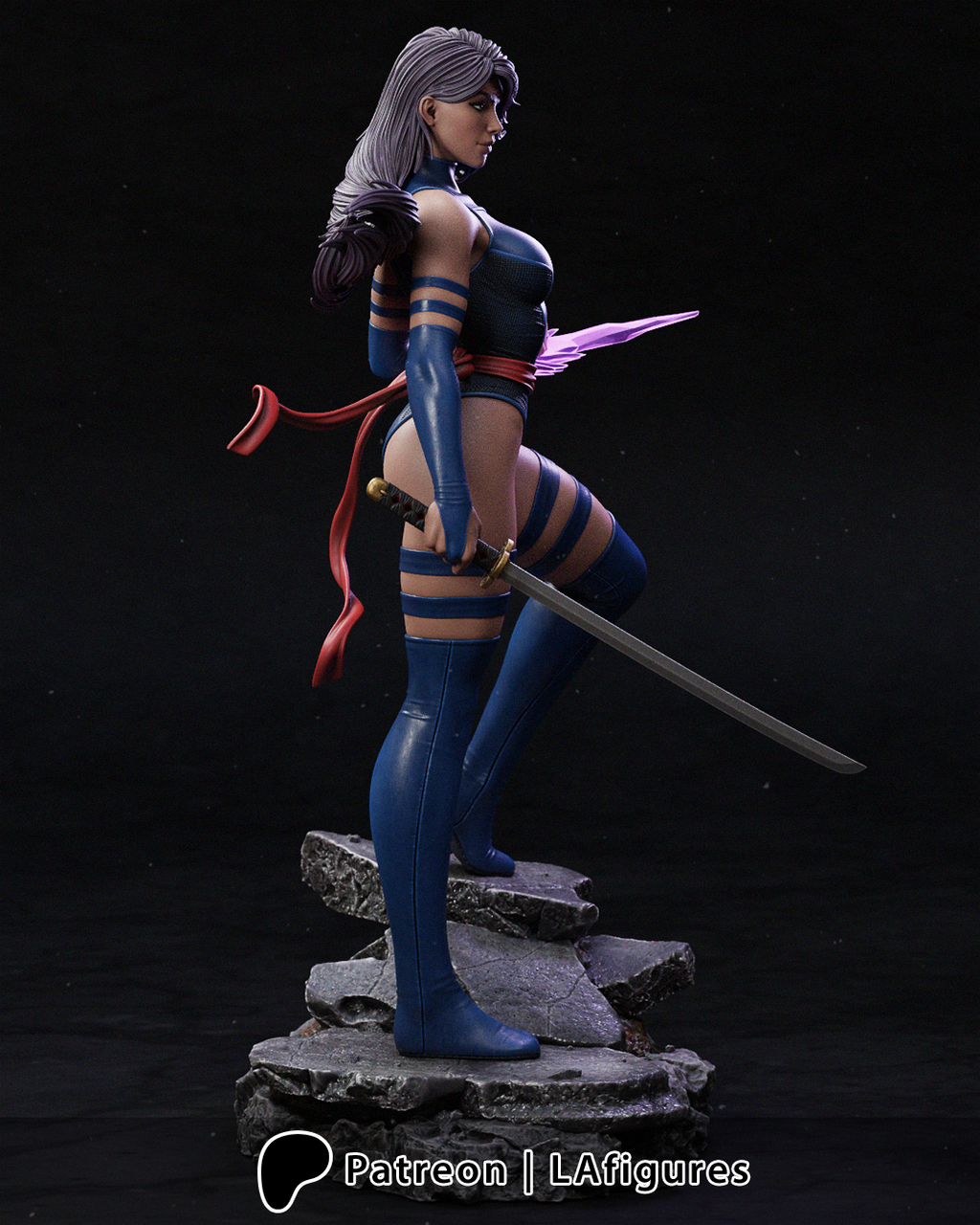 PSYLOCKE - X MEN - L.A FIGURES