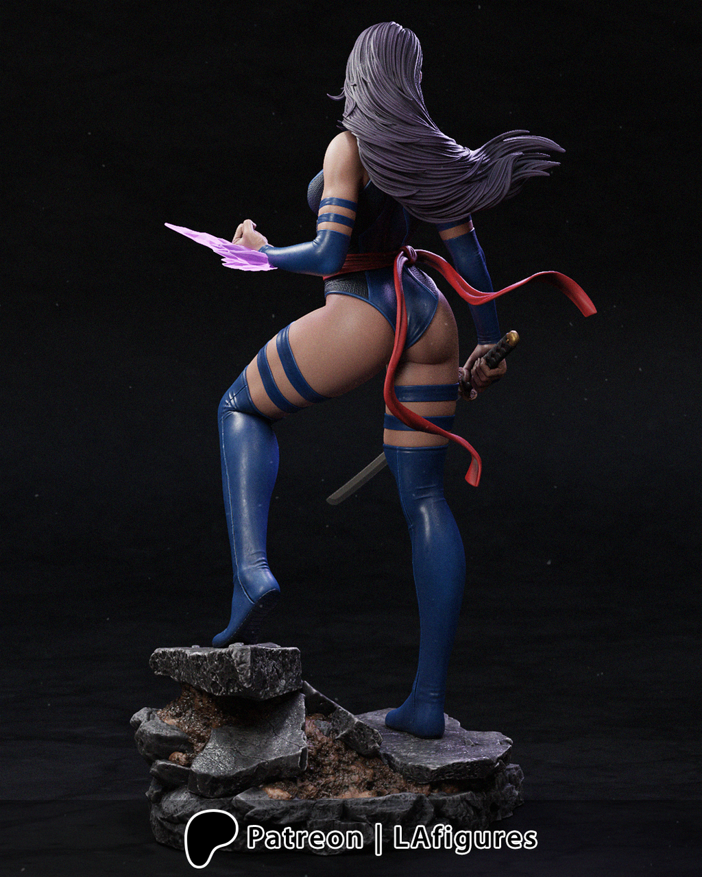PSYLOCKE - X MEN - L.A FIGURES