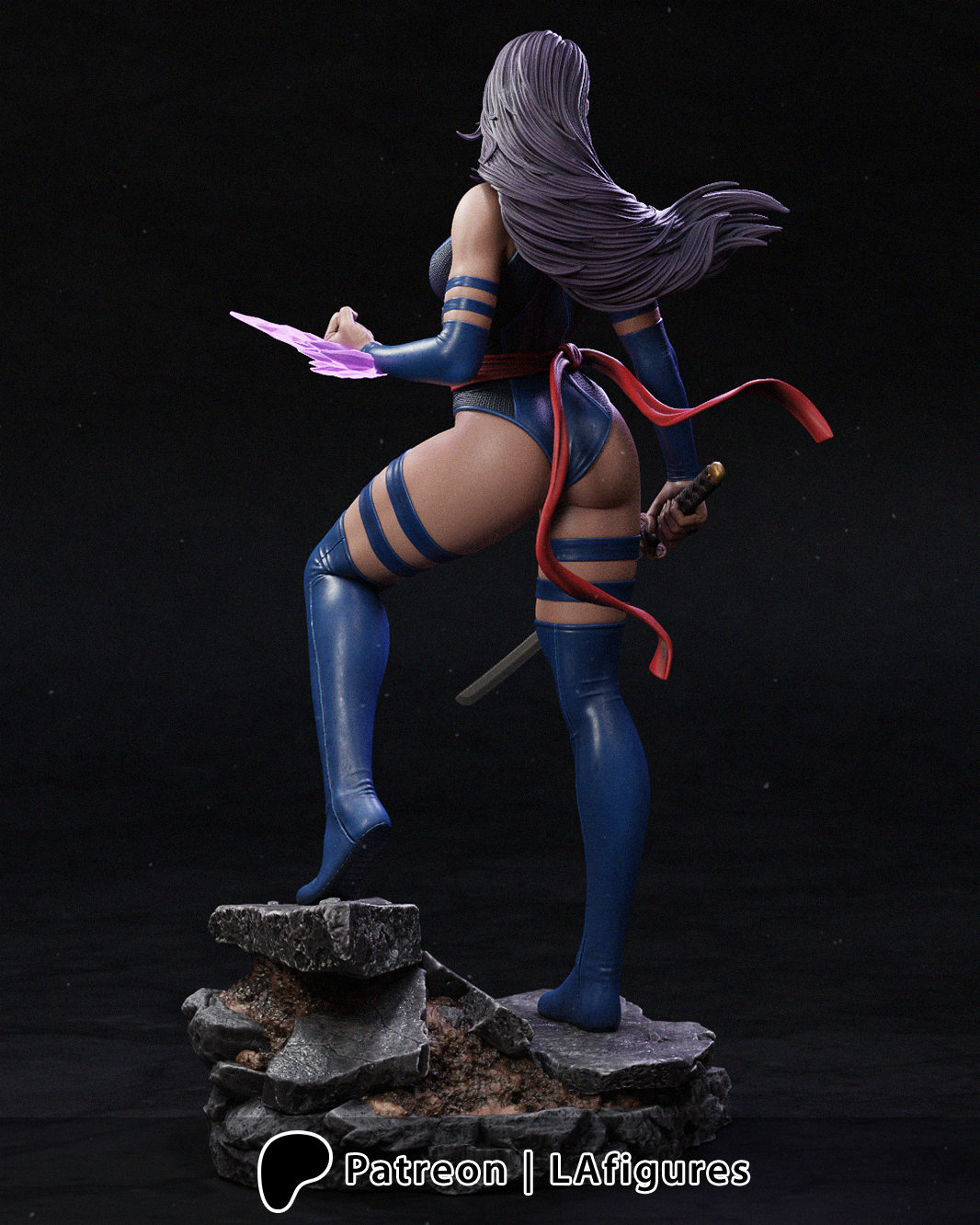 PSYLOCKE - X MEN - L.A FIGURES