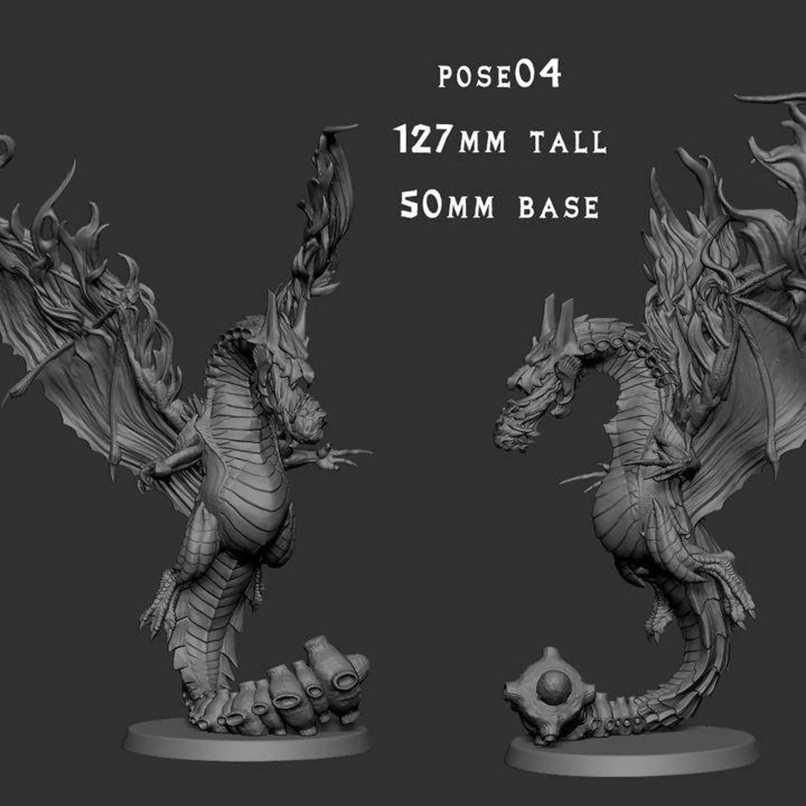 COLOSSAL INFERNAL DRAKE - Monsters Madness vol 2