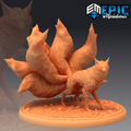 NINE TAILED FOX- GUARDIANES CELESTIALES