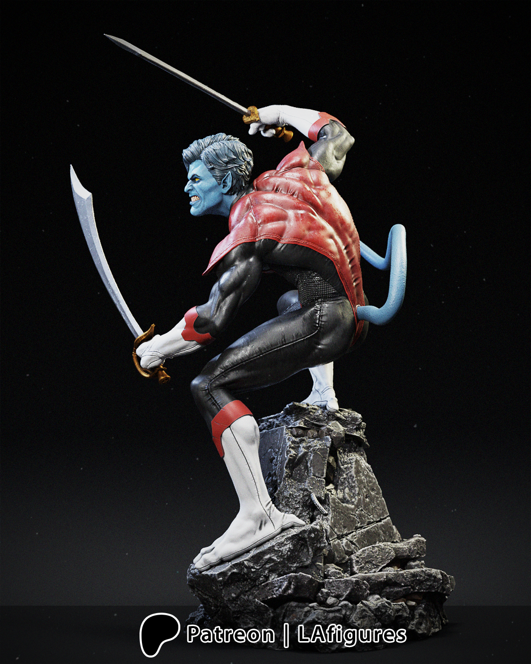 RONDADOR NOCTURNO - X MEN - L.A FIGURES