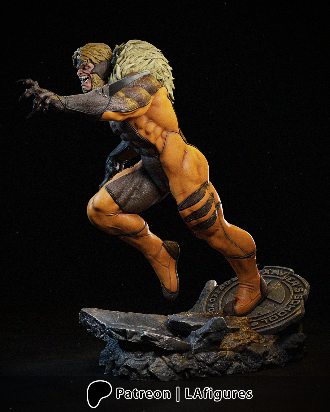 DIENTES DE SABLE - X MEN - L.A FIGURES