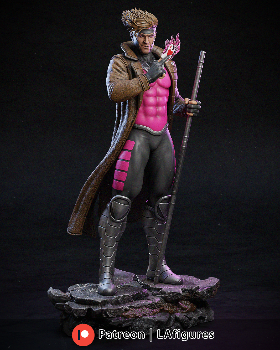 GAMBITO - X MEN - L.A FIGURES