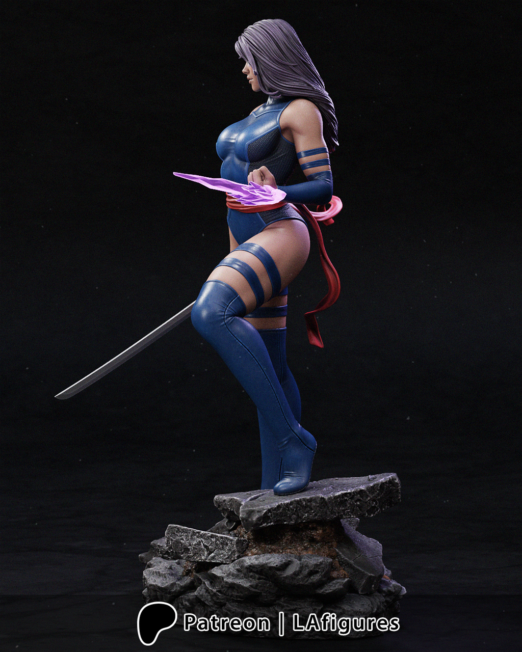 PSYLOCKE - X MEN - L.A FIGURES