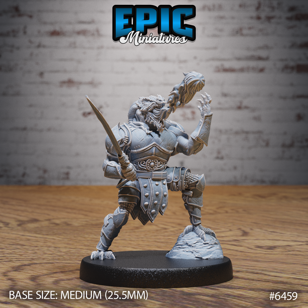 DRAGONBORN WARRIOR - GREMIO DE AVENTUREROS