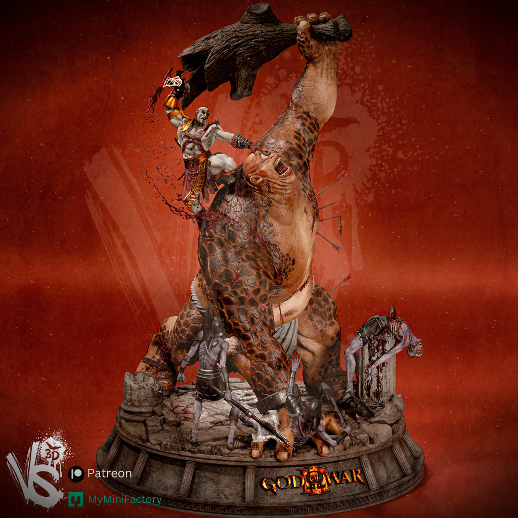 GOD OF WAR DIORAMA
