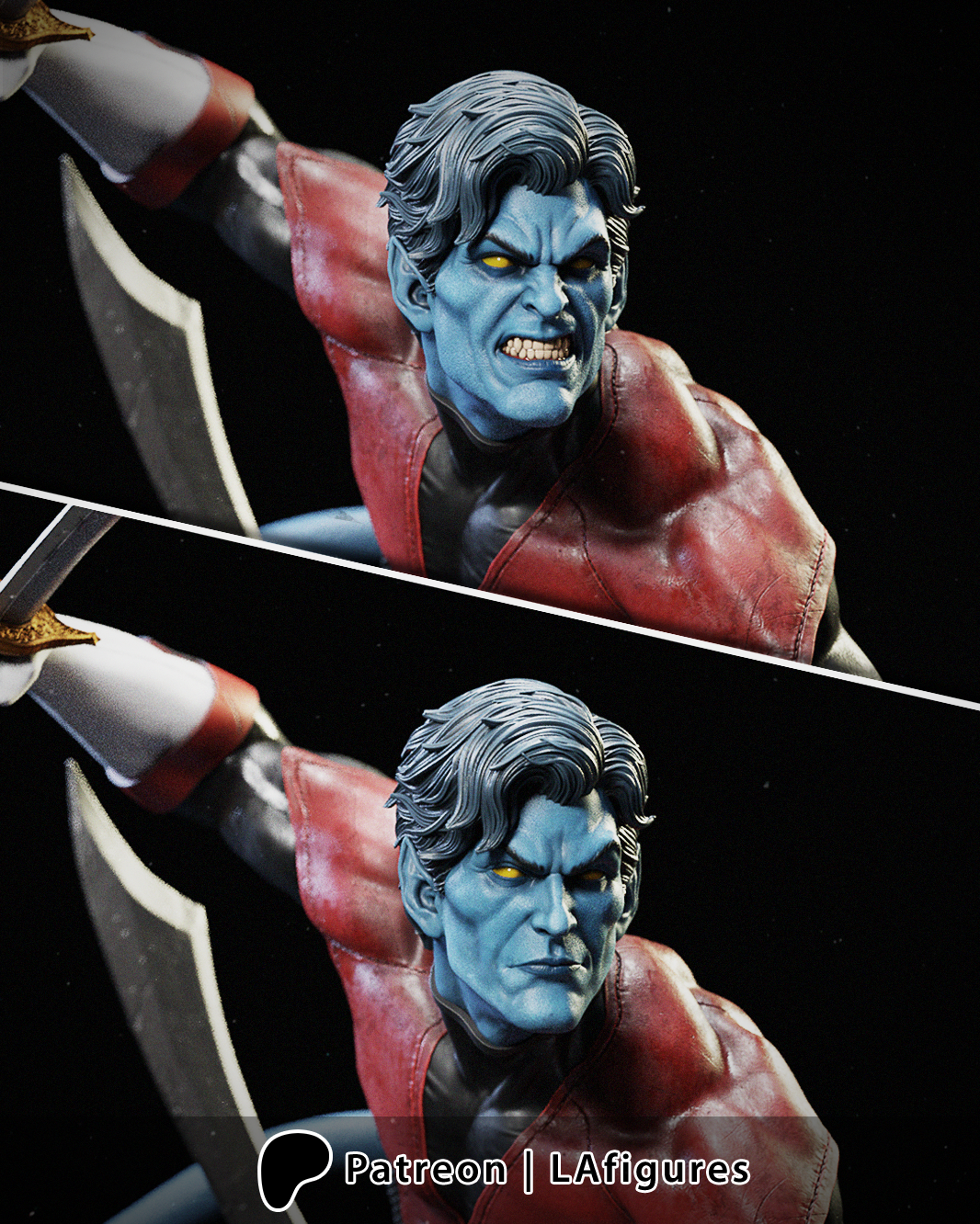 RONDADOR NOCTURNO - X MEN - L.A FIGURES