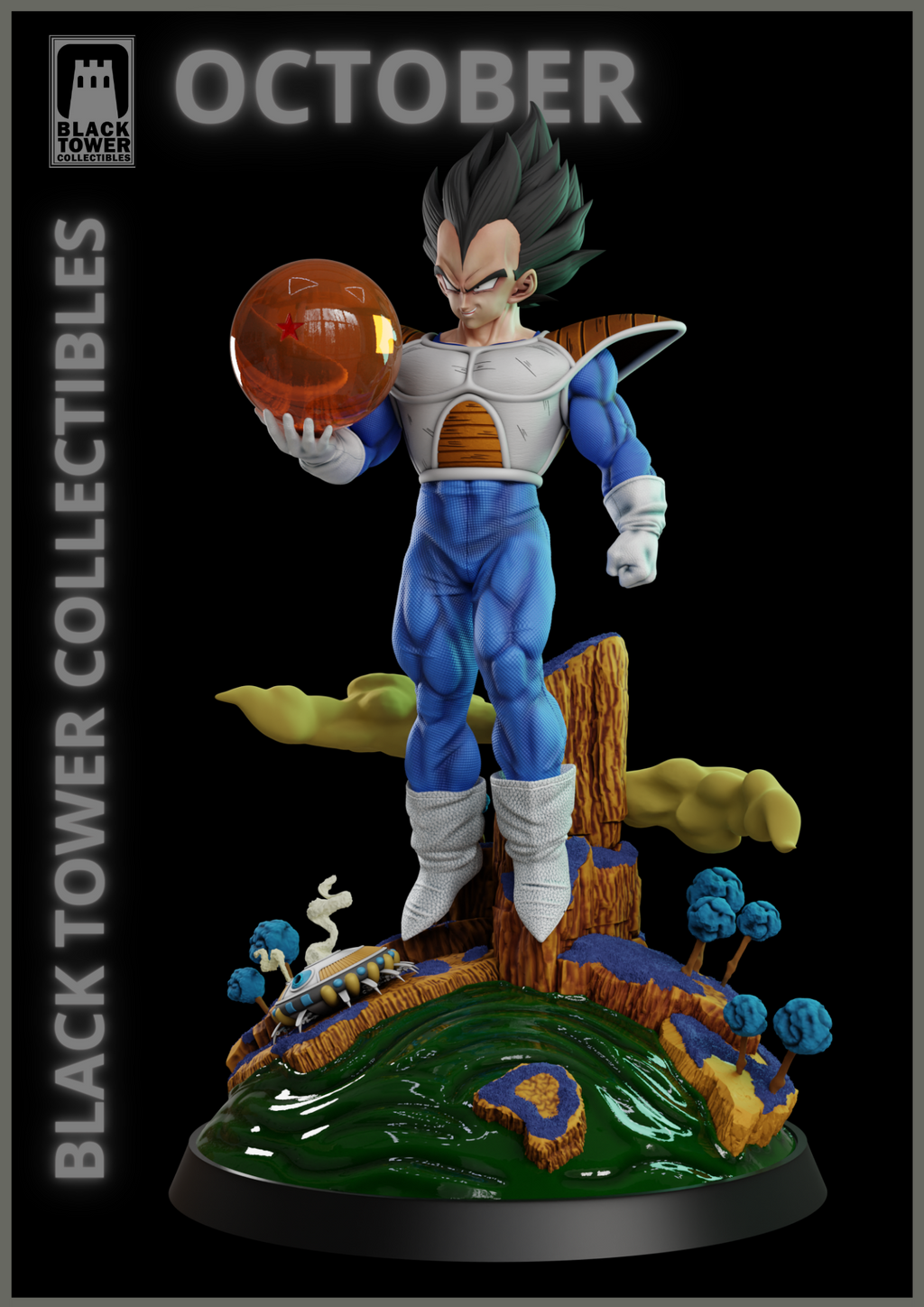 VEGETA - BLACK TOWER