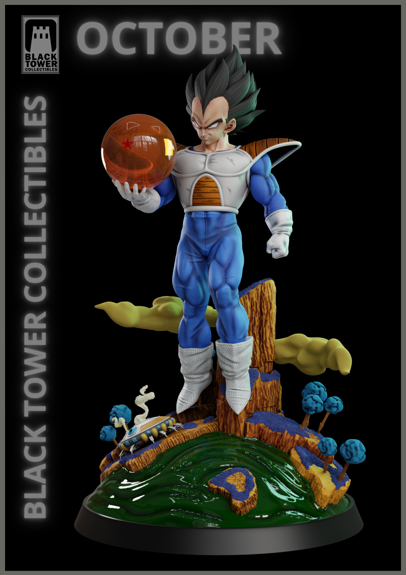 VEGETA - BLACK TOWER