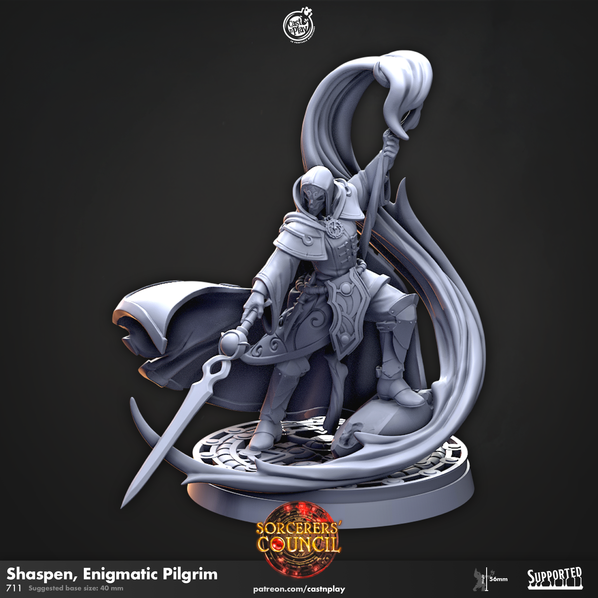 Shaspen, Enigmatic Pilgrim - Sorcerers Counceul