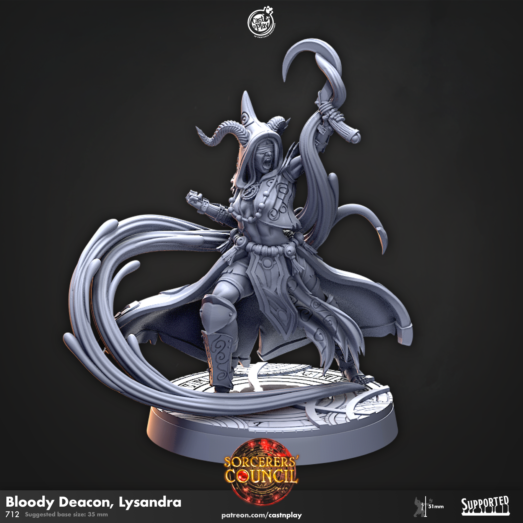 Bloody Deacon, Lysandra - Sorcerers Counceul
