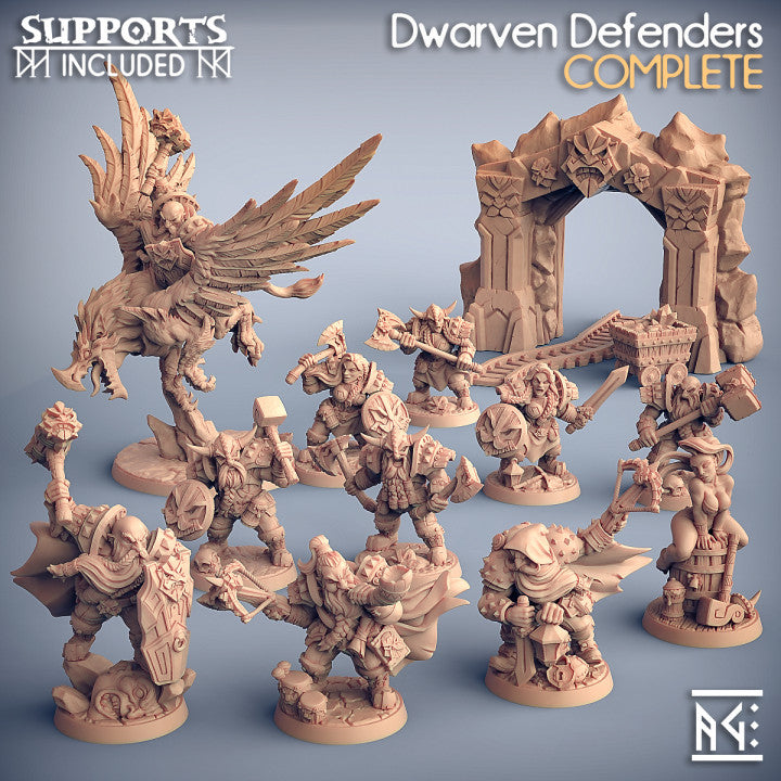 DEFENSORES ENANOS- BATTLEFORCE BOX