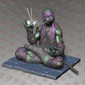DONNIE TORTUGA NINJA CENANDO