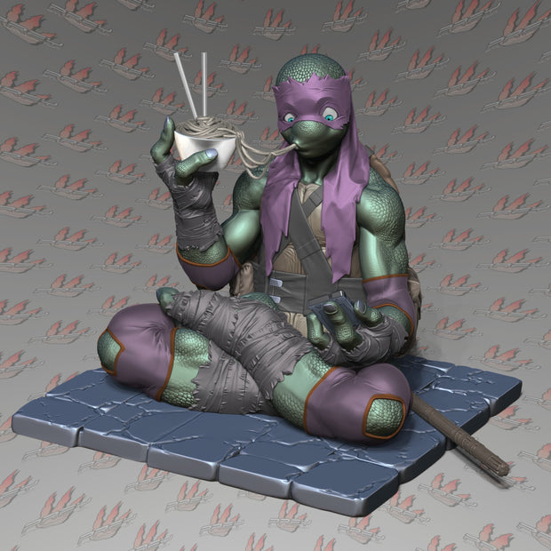 DONNIE TORTUGA NINJA CENANDO