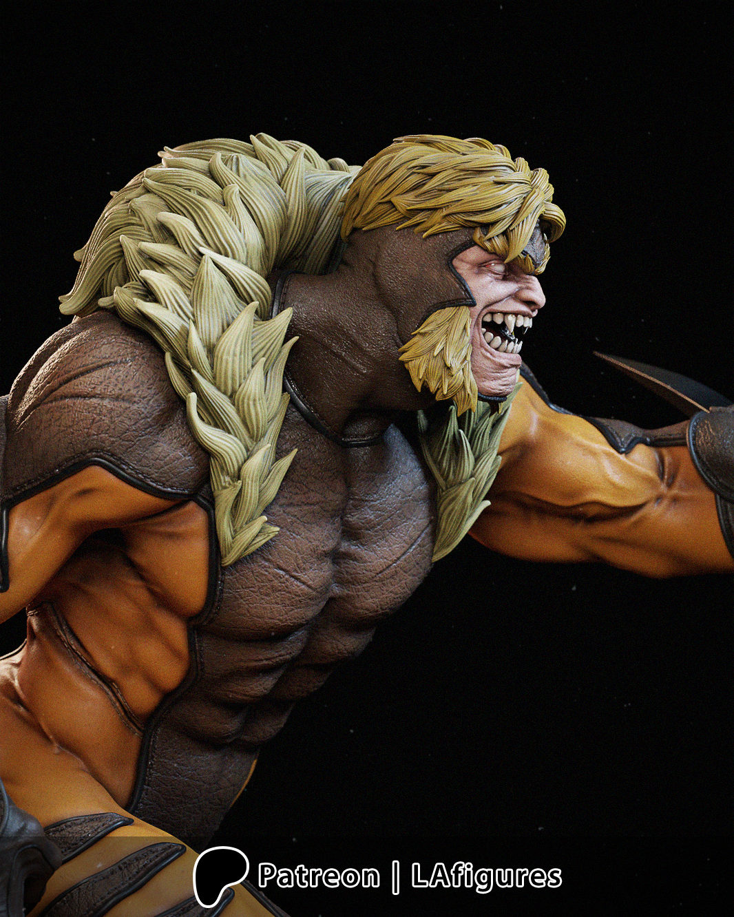 DIENTES DE SABLE - X MEN - L.A FIGURES