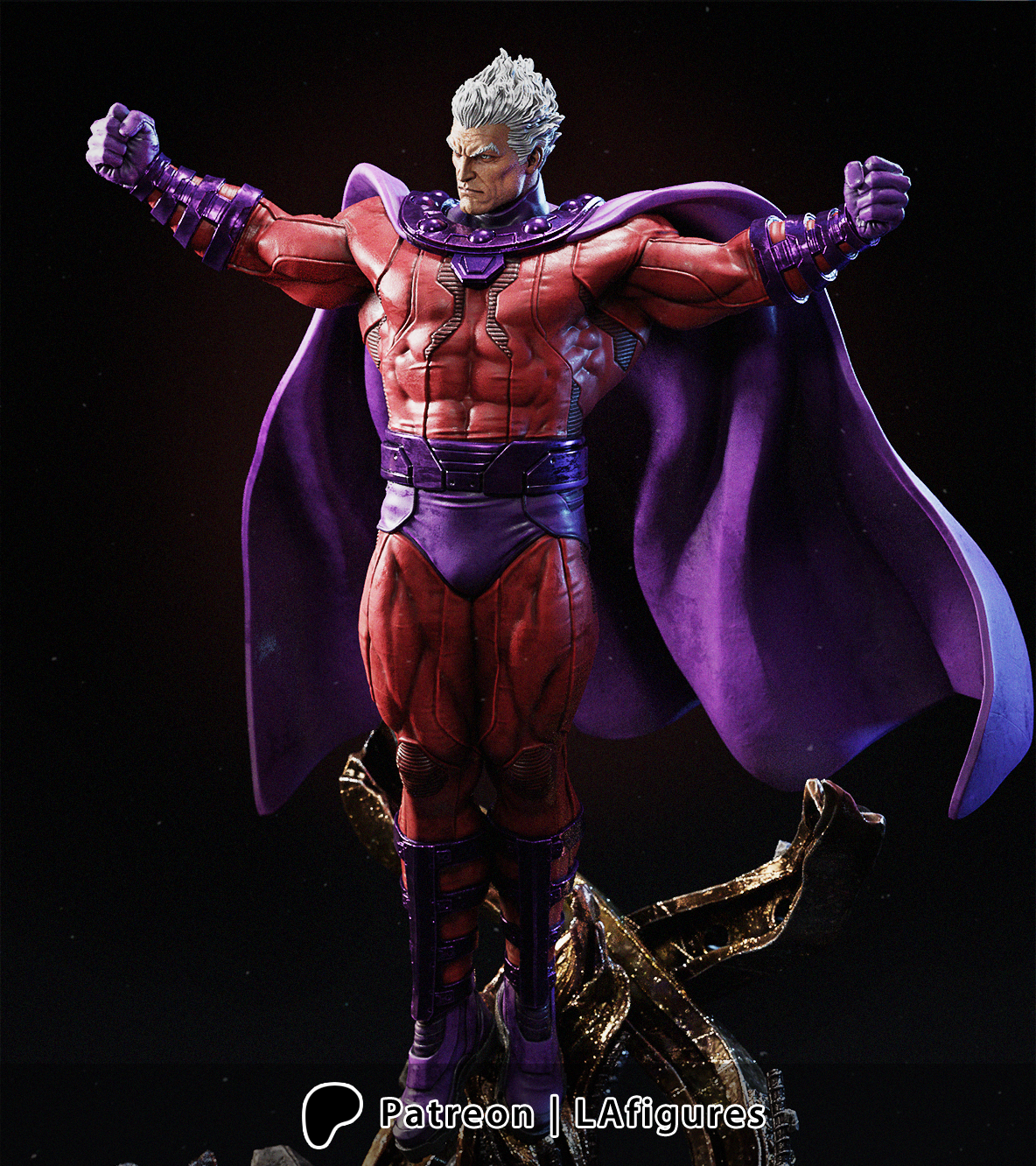 MAGNETO - X MEN - L.A FIGURES