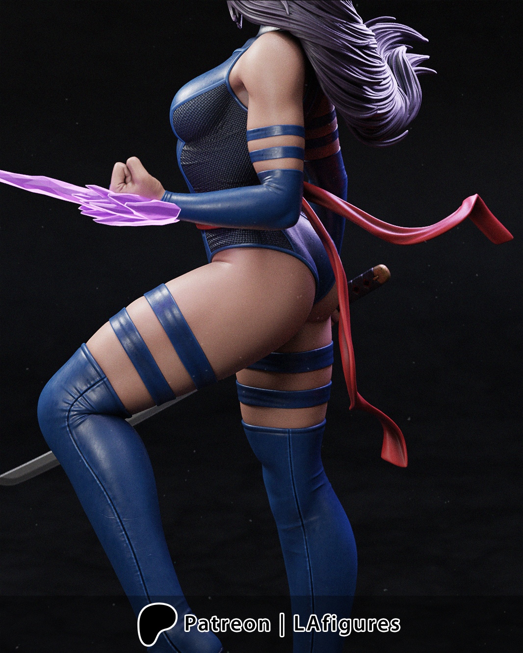 PSYLOCKE - X MEN - L.A FIGURES