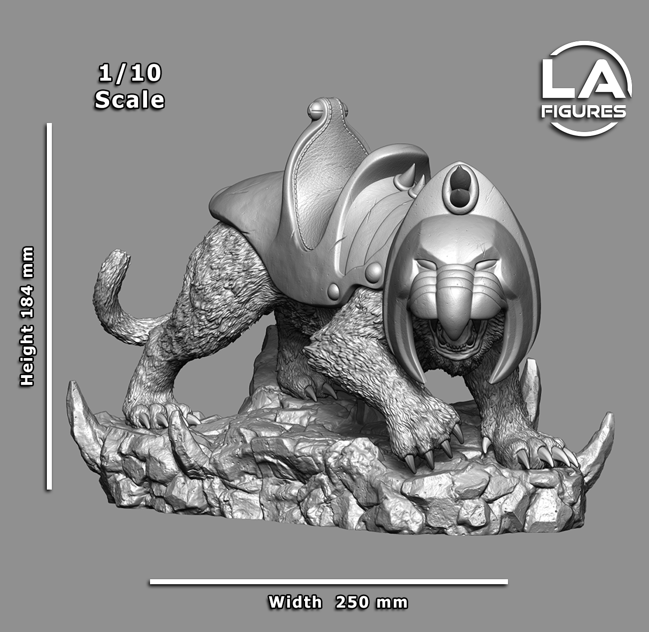 HE MAN + CAT OPCIONAL- L.A FIGURES