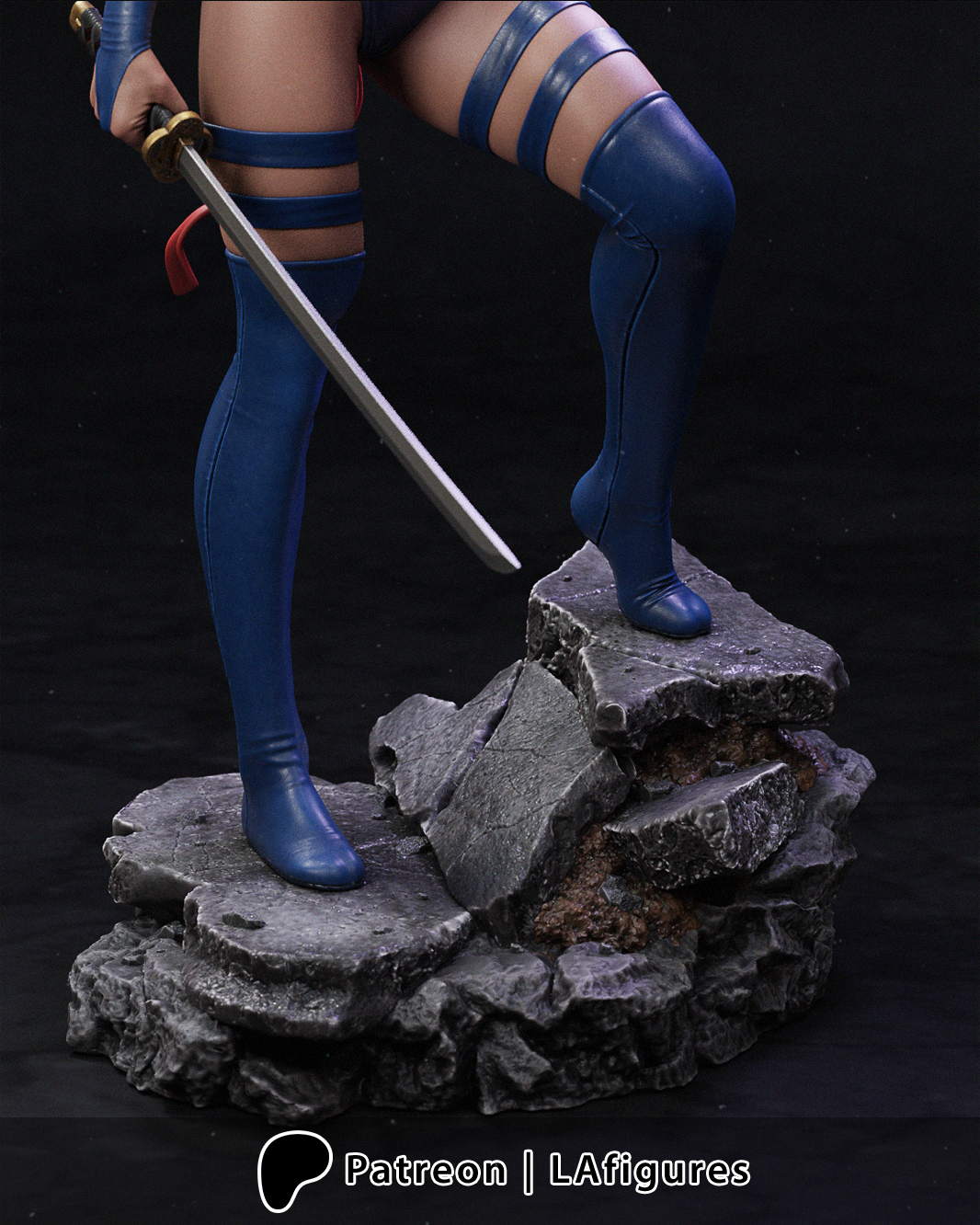 PSYLOCKE - X MEN - L.A FIGURES