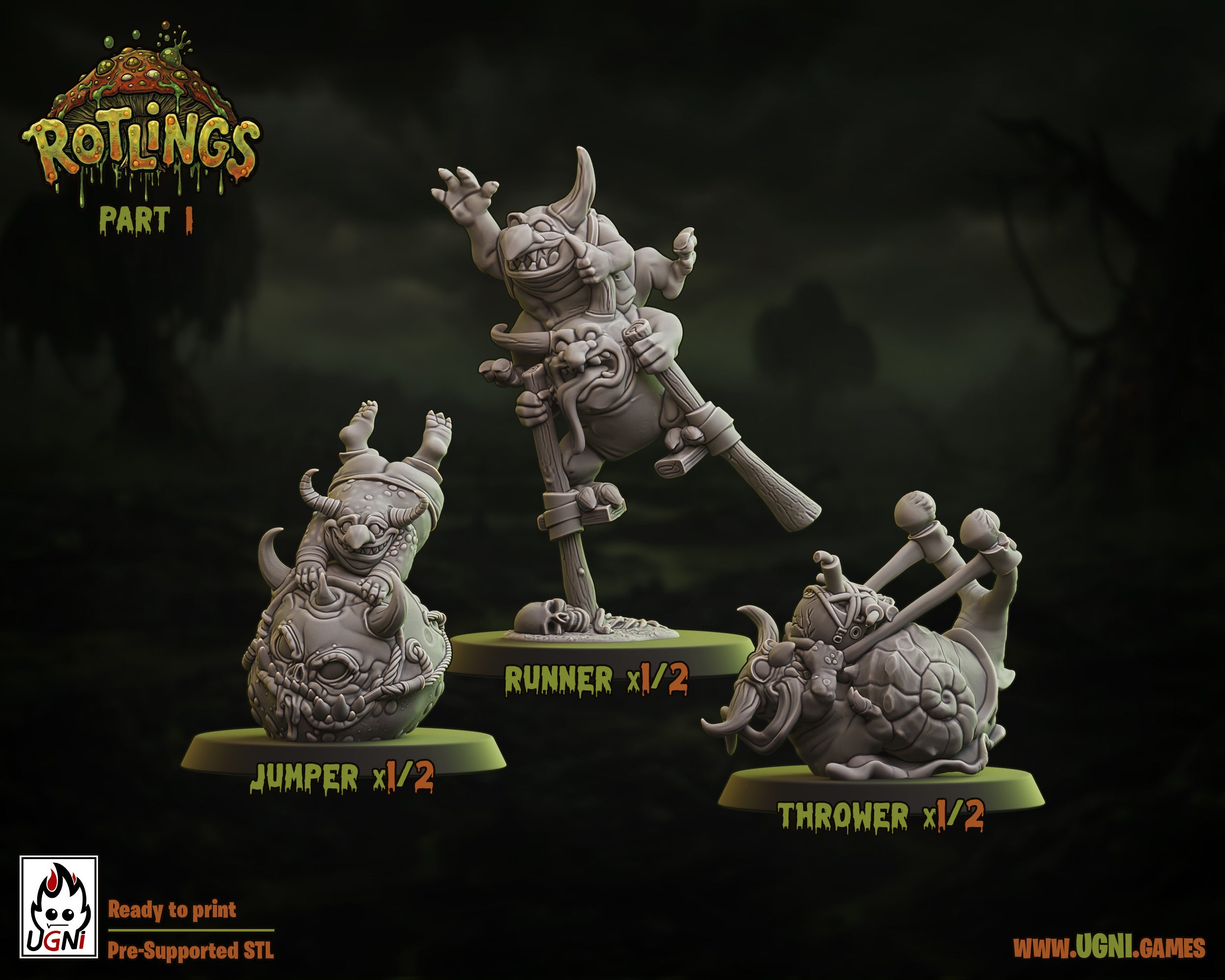 Rotlings (Tiny Greenskins). Part 1