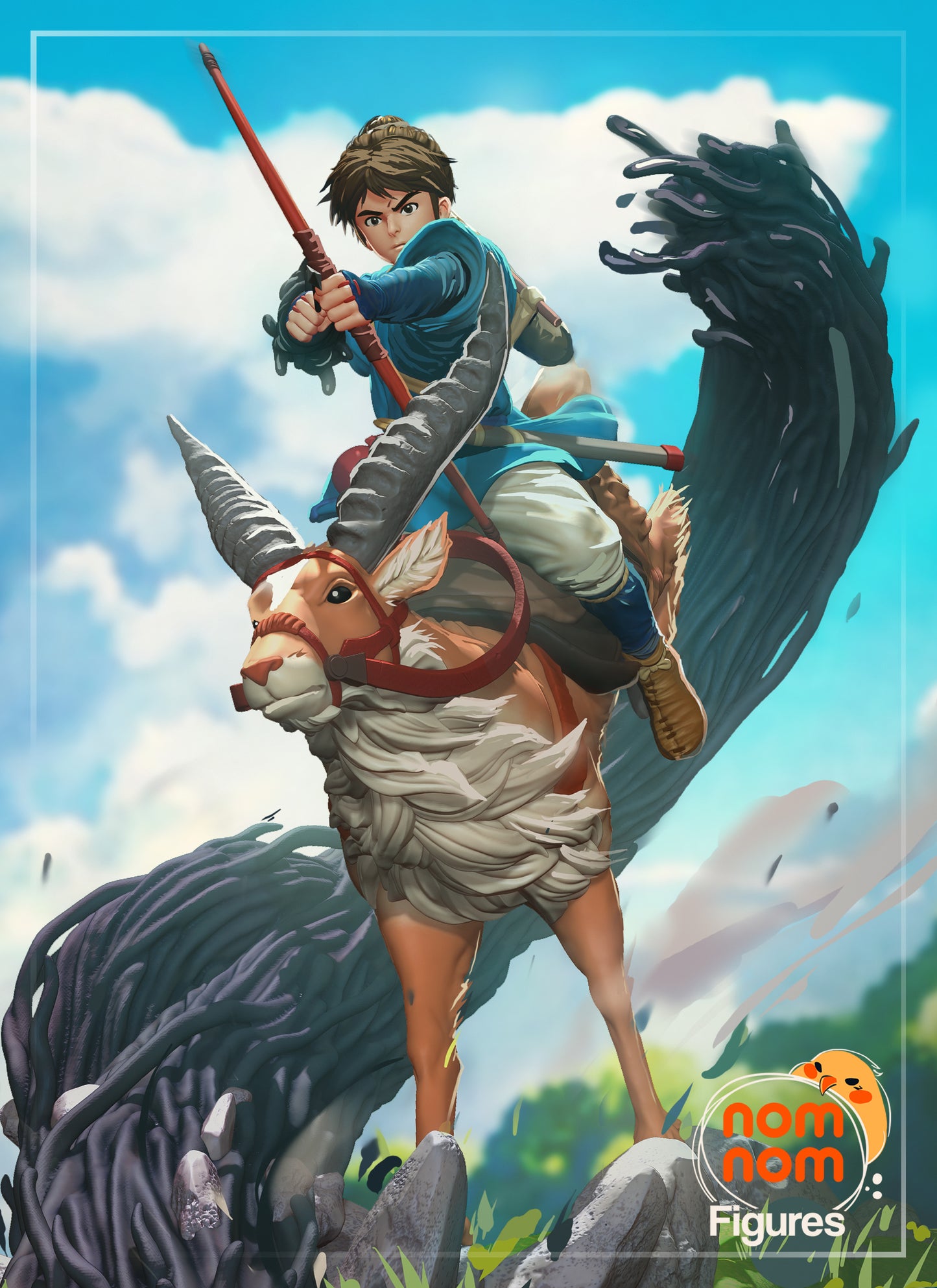 Ashitaka  - Princess Mononoke