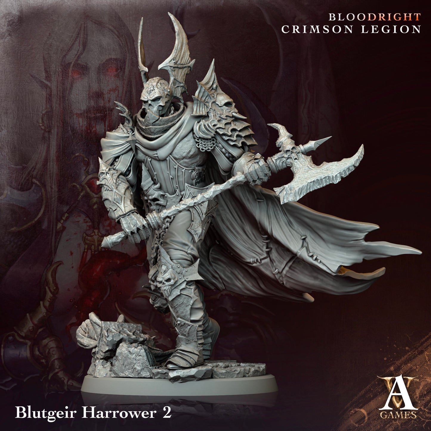 Blutgeir Harrower - Bloodright - Crimson Legion