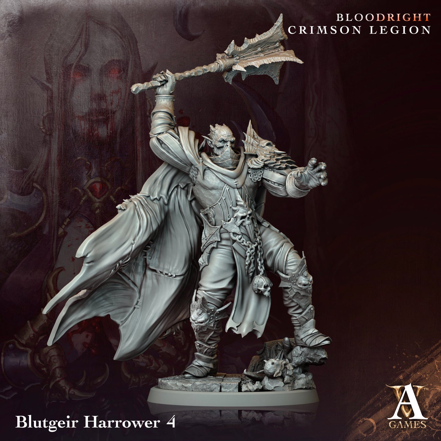 Blutgeir Harrower - Bloodright - Crimson Legion