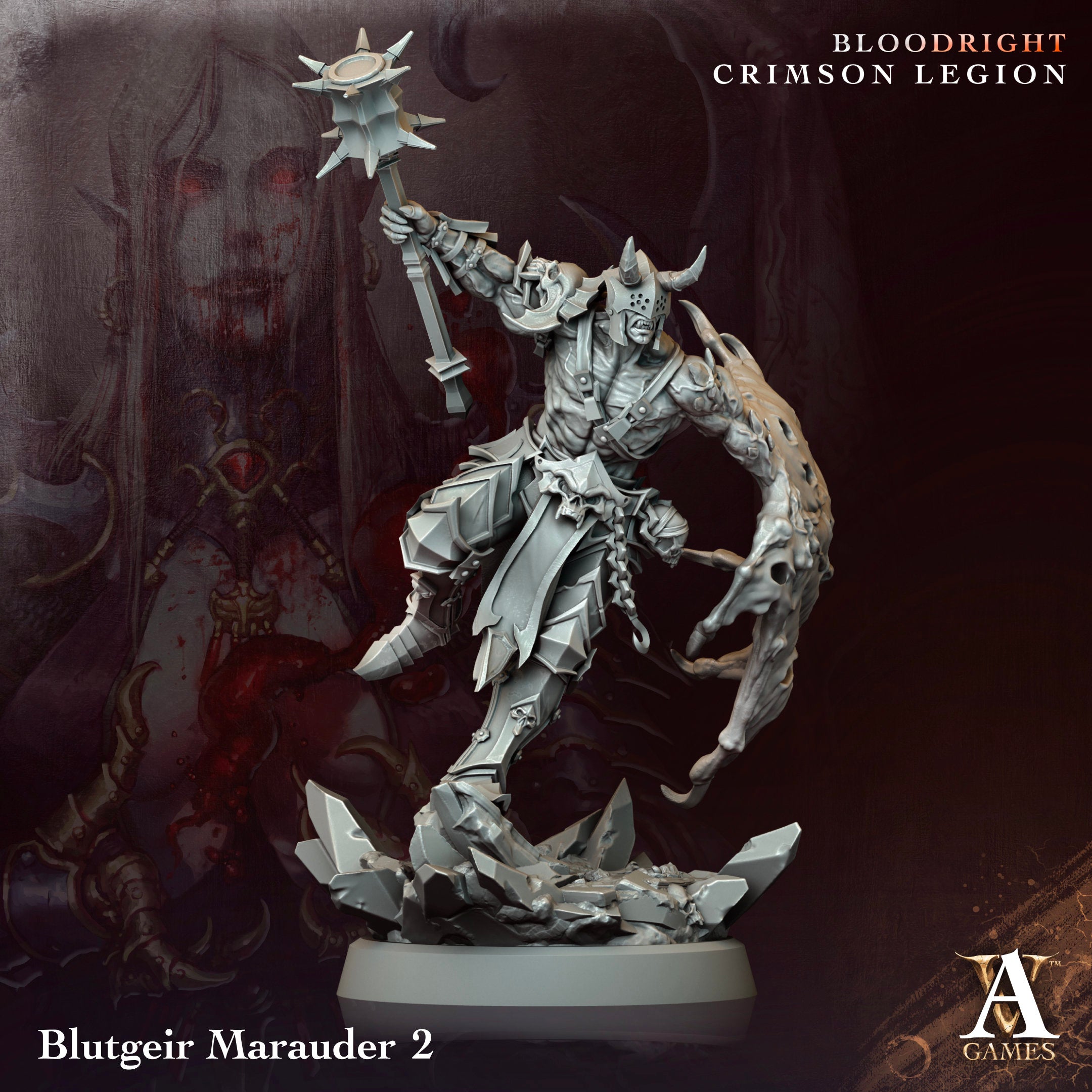 Blutgeir Marauder - Bloodright - Crimson Legion