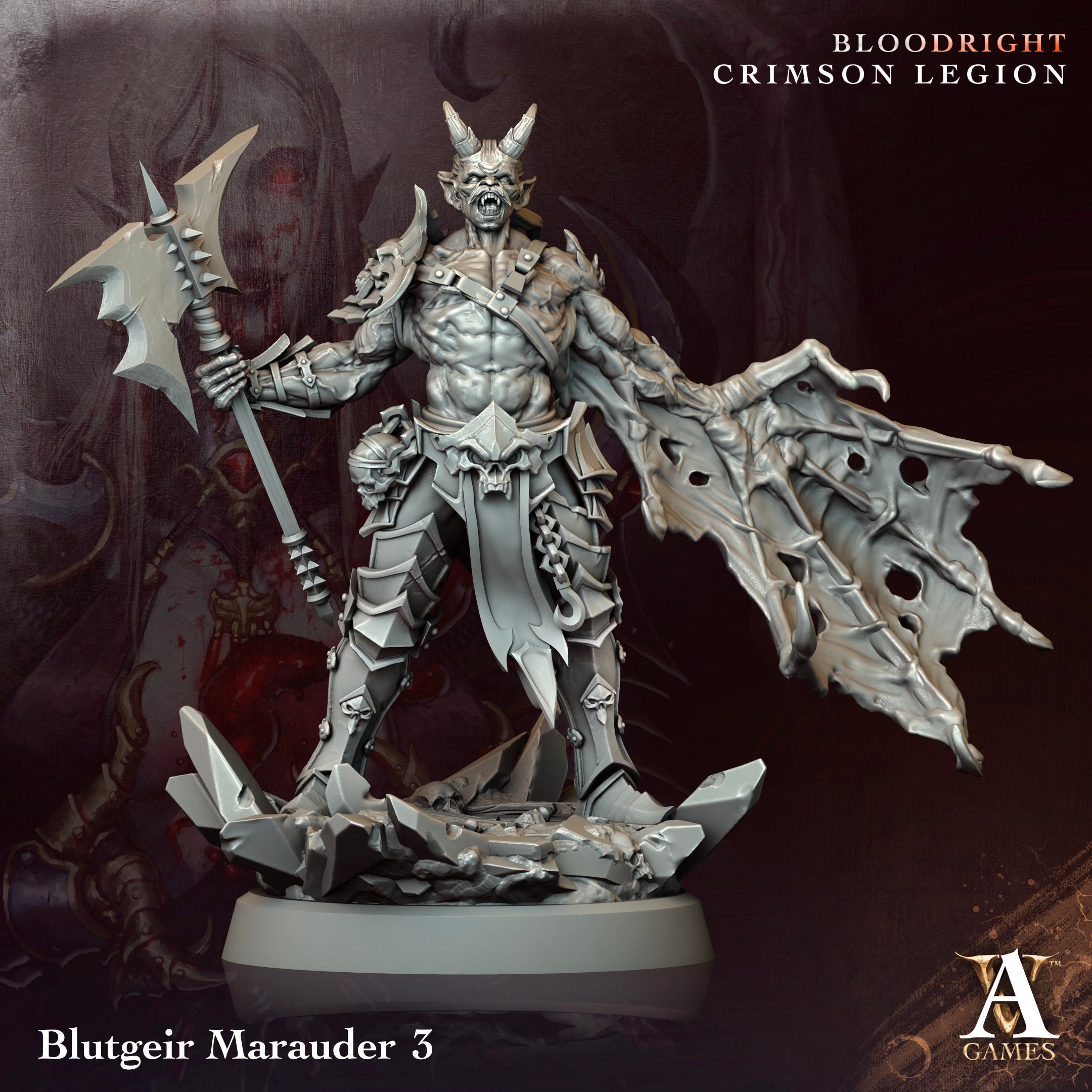 Blutgeir Marauder - Bloodright - Crimson Legion