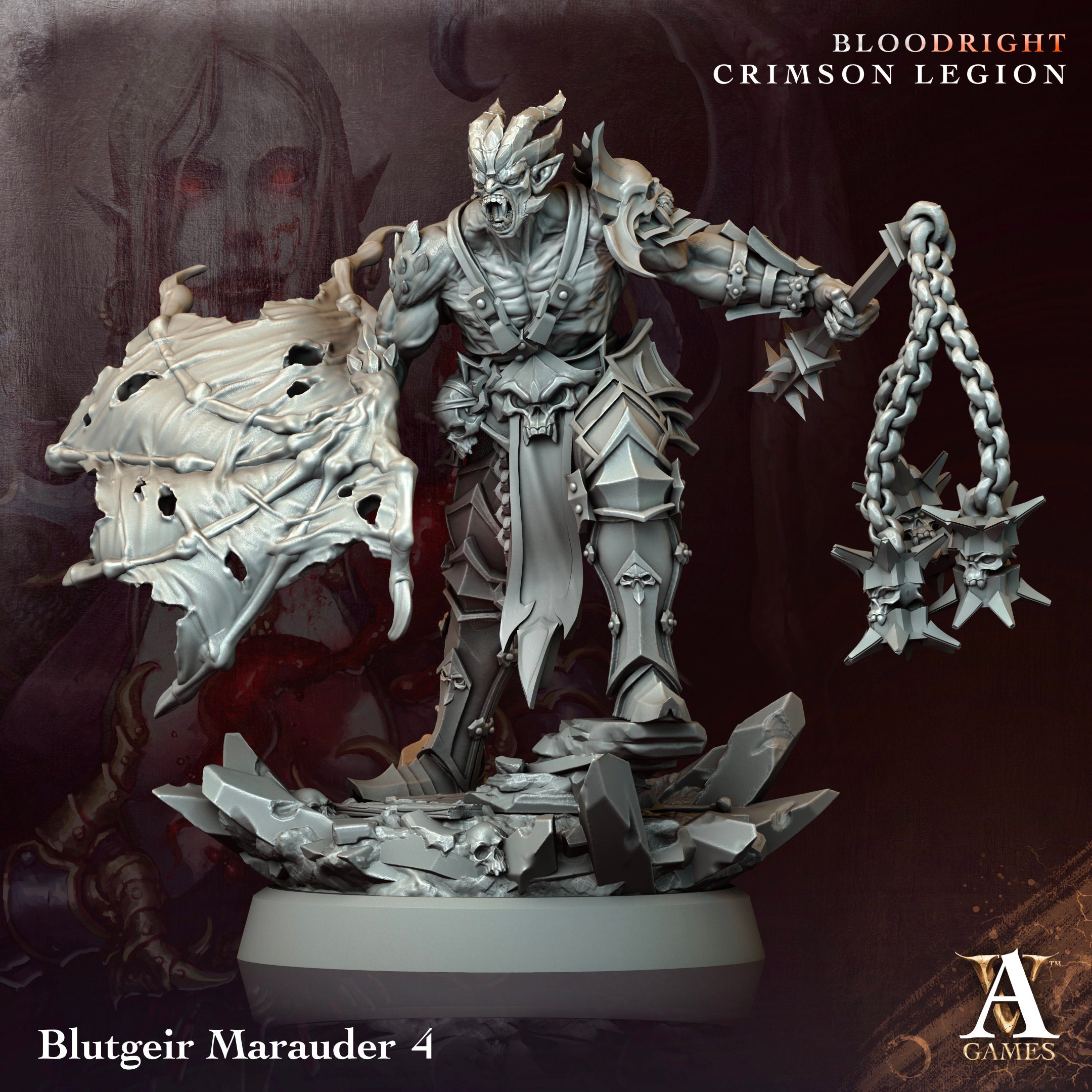 Blutgeir Marauder - Bloodright - Crimson Legion