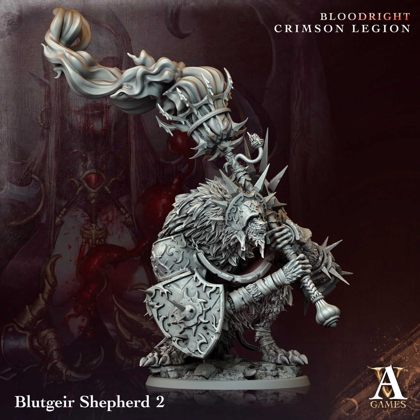 Blutgeir Shepherd - Bloodright - Crimson Legion