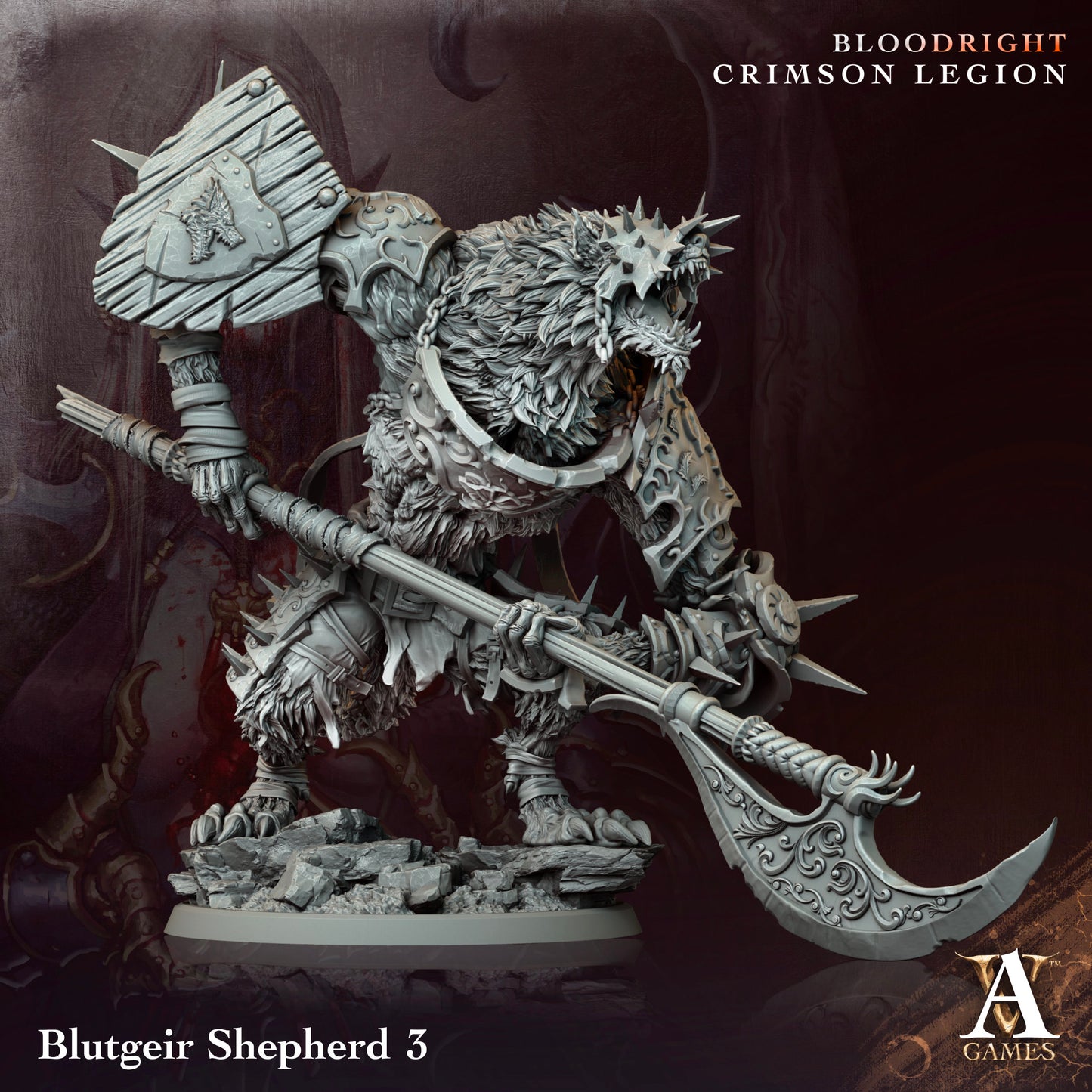 Blutgeir Shepherd - Bloodright - Crimson Legion