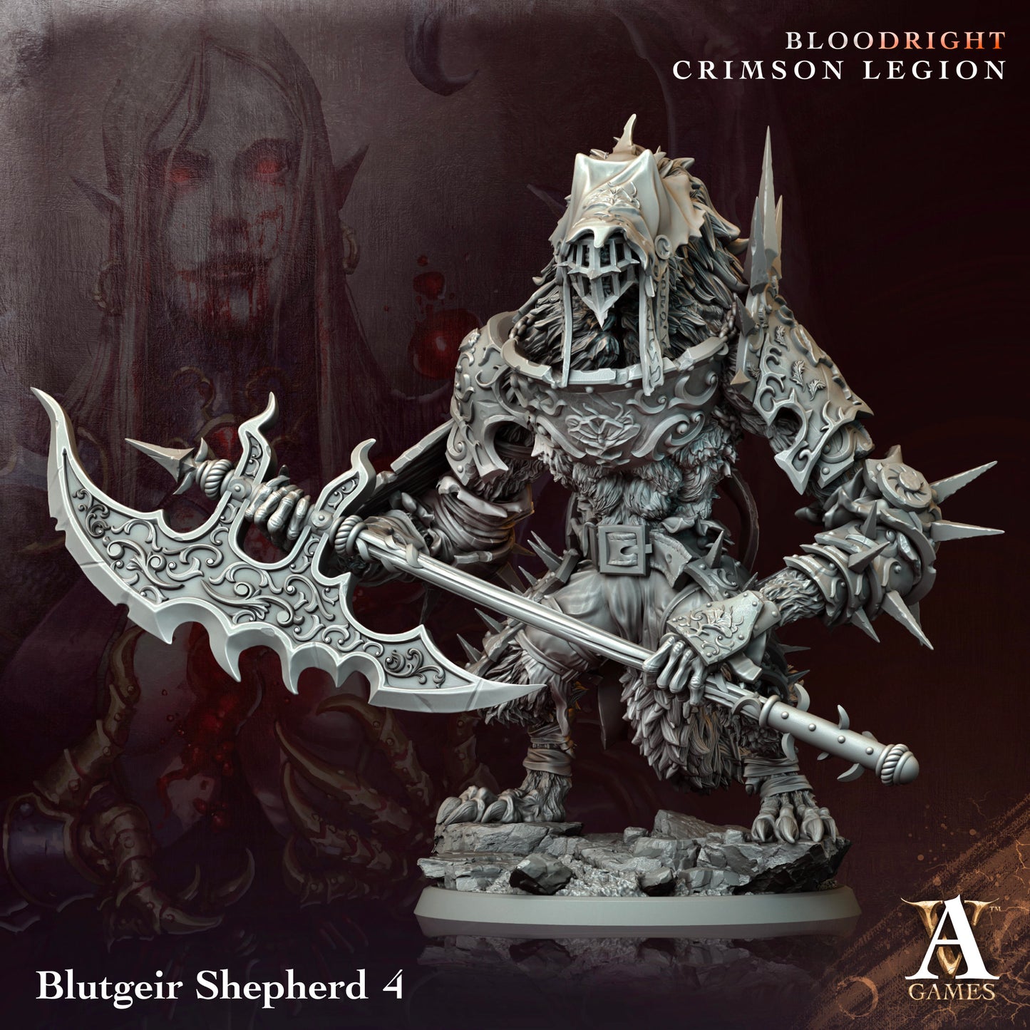 Blutgeir Shepherd - Bloodright - Crimson Legion