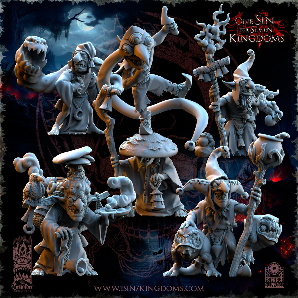 THE BLACK HORDE GOBLINS MUSHROOM EATERS