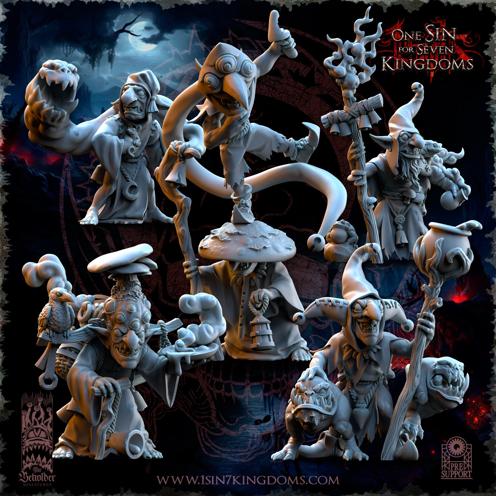 THE BLACK HORDE GOBLINS MUSHROOM EATERS