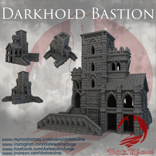 BASTION EDIFICIO 1 DARKHOLD terreno para wargames