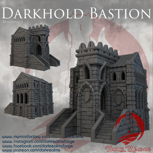 BASTION EDIFICIO 2 DARKHOLD terreno para wargames