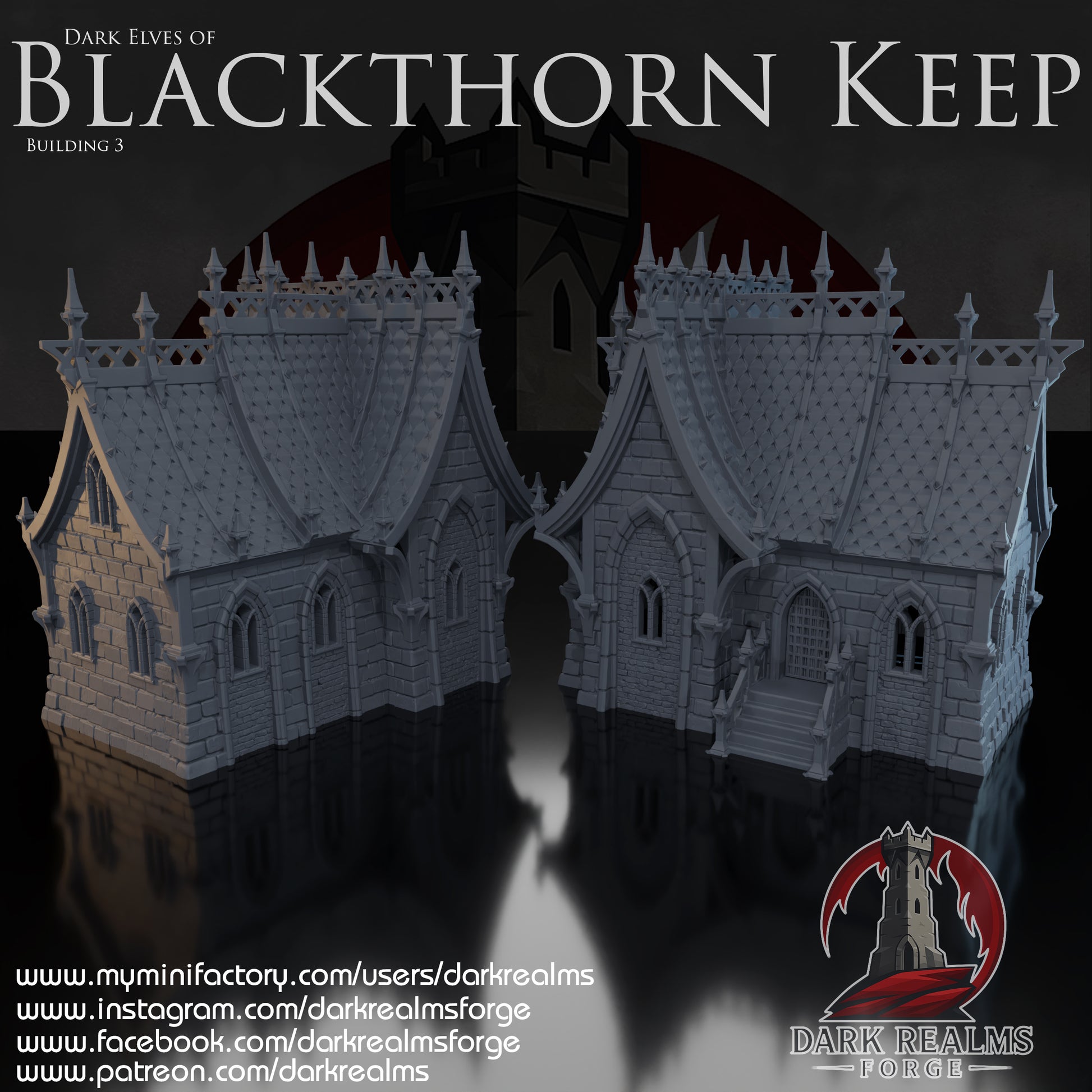 DAR KIN ELF BUILDING 1 - BLACKTHORN KEEP
