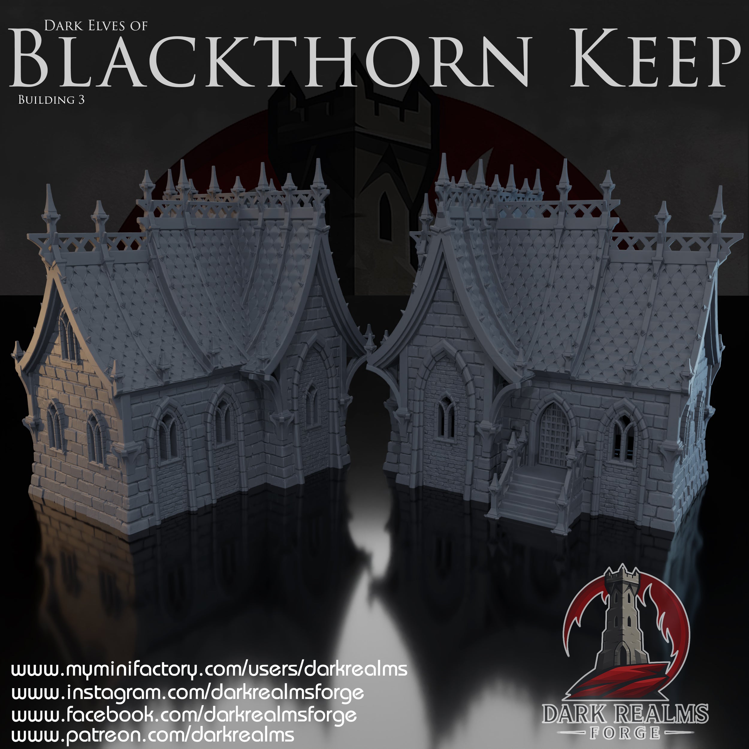 DAR KIN ELF BUILDING 1 - BLACKTHORN KEEP