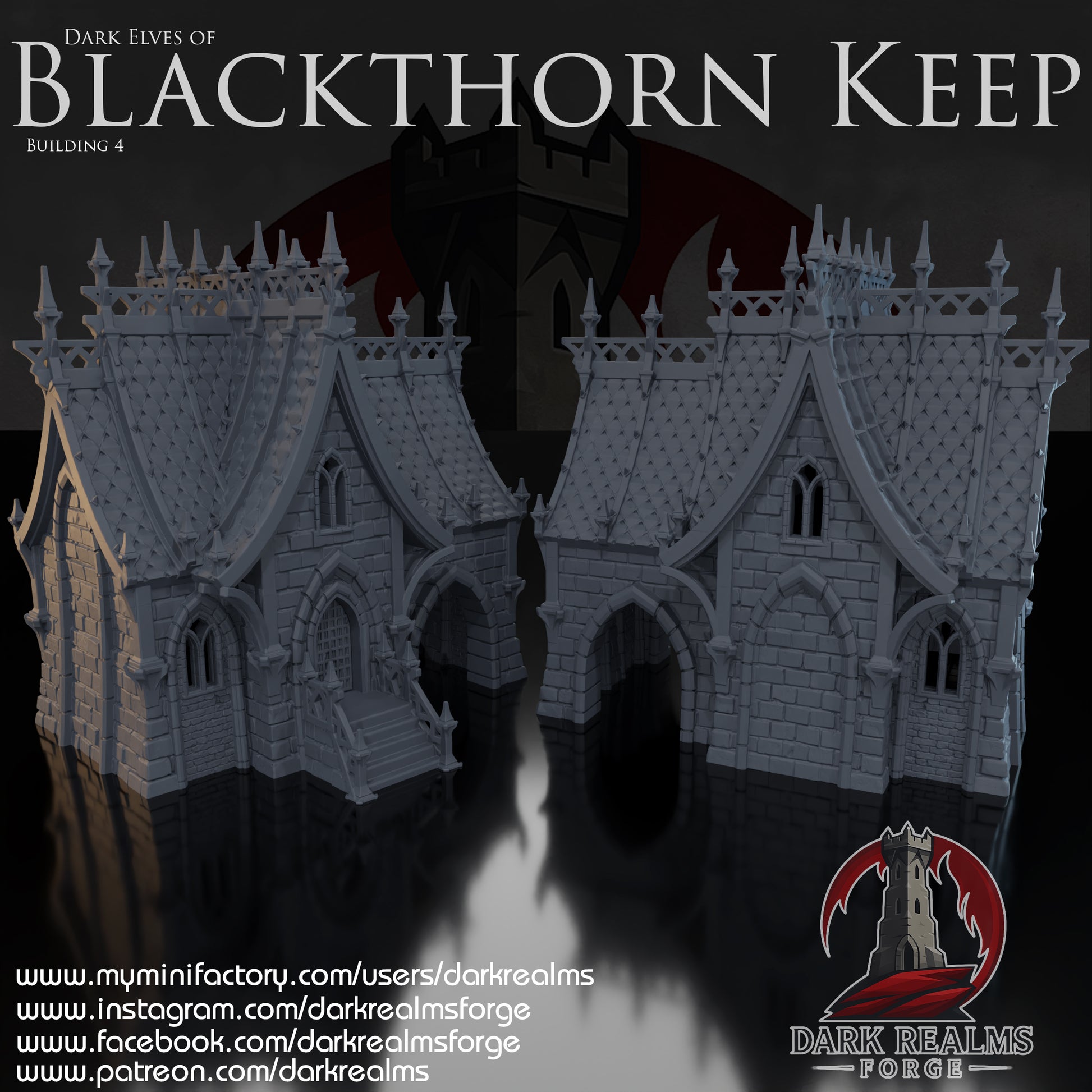 DAR KIN ELF BUILDING 1 - BLACKTHORN KEEP
