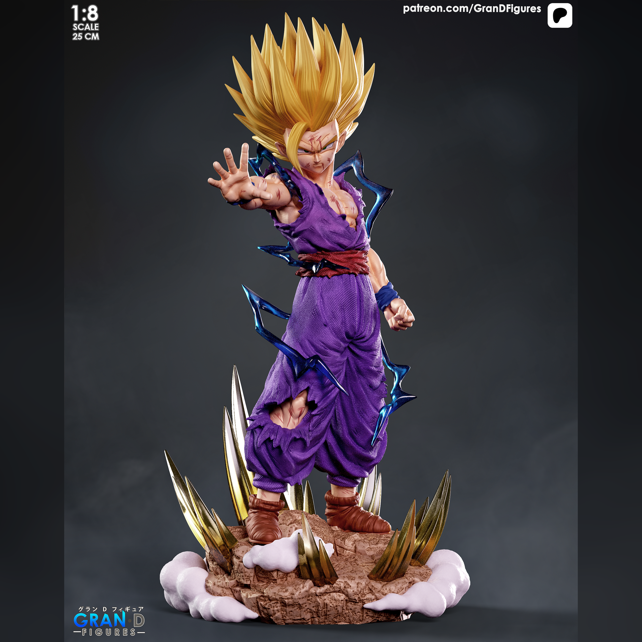 GOHAN SSJ2 DRAGON BALL Z