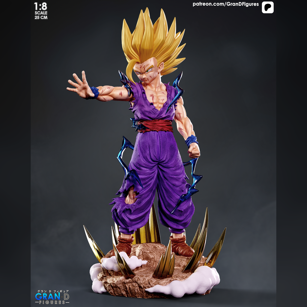 GOHAN SSJ2 DRAGON BALL Z